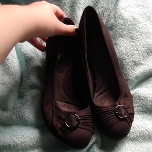 Dexflex comfort black dress shoes